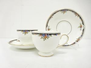 WEDGWOOD　ウェッジウッド　オズボーン　カップ＆ソーサー　ペア　洋食器